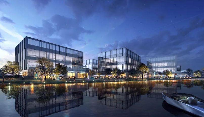 上海浦東新區出售獨棟：AI未來街區落子張江芯，AI園區獨棟擁沿河景觀產權