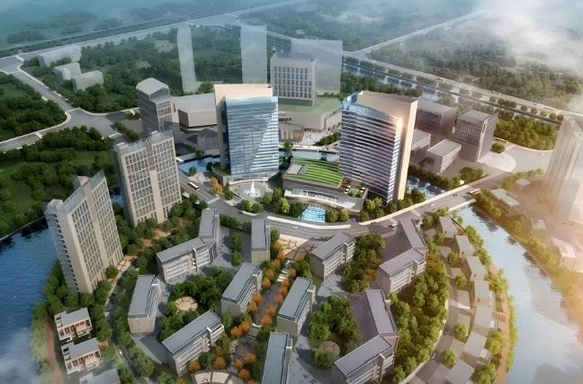 上海青浦新城！辦公公寓商業一體獨棟標桿綜合體熱售